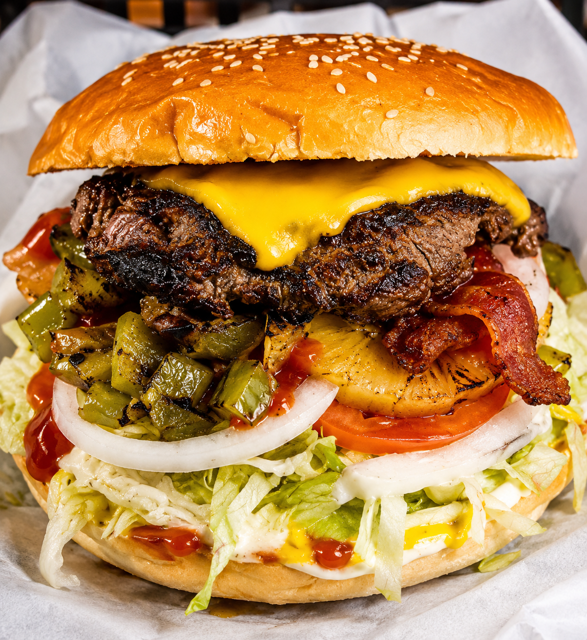 New Mexican Burger